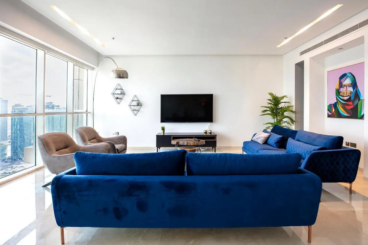 Stella Stays Stunning & Luxurious 4Bdr Penthouse Dubai Marina